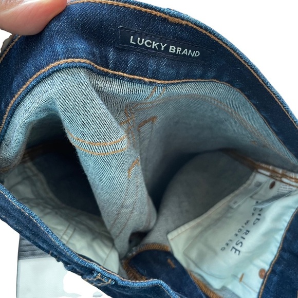 Lucky Brand Mid Rise Crop Wide Leg Jean‎ Size: 00/24 - Picture 6 of 7